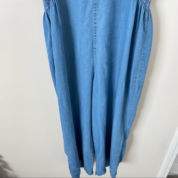 Thread & Supply Lyocell Button Down Romper - Picture 5 of 8